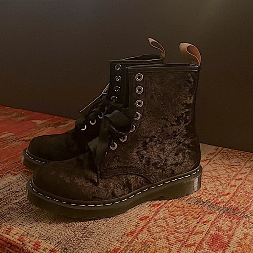 Dr. Martens Black Lace Up Boots